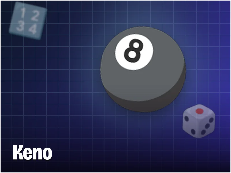Keno game artwork