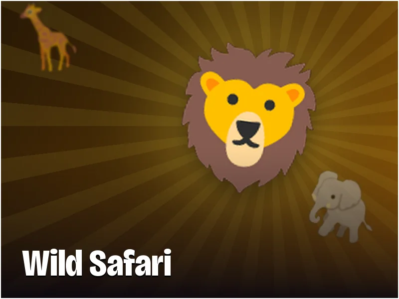 Wild Safari game artwork